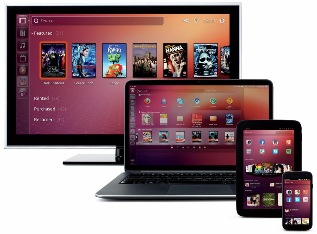 La convergence vue par Ubuntu
Source : UbuntuPhone